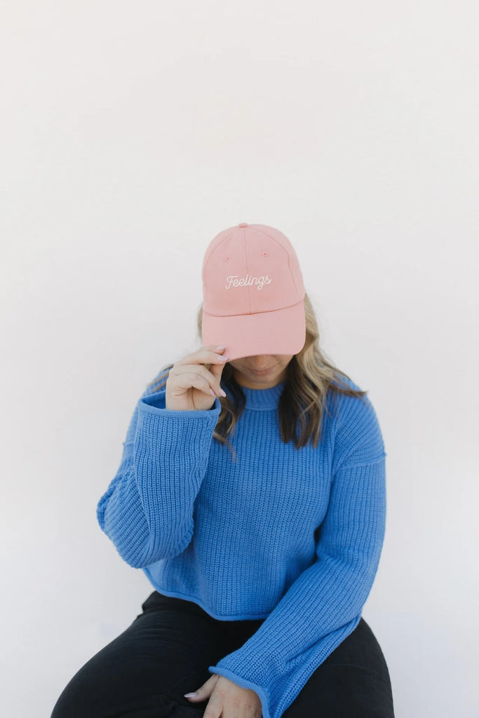 Feelings Baby Pink Dad Hat