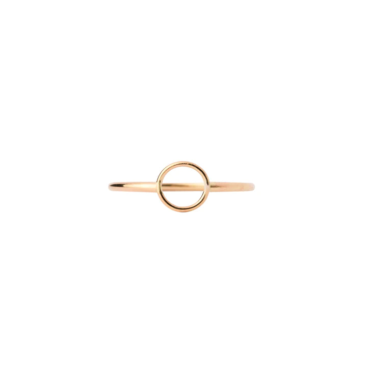 Circle Goldfill Stacking Ring