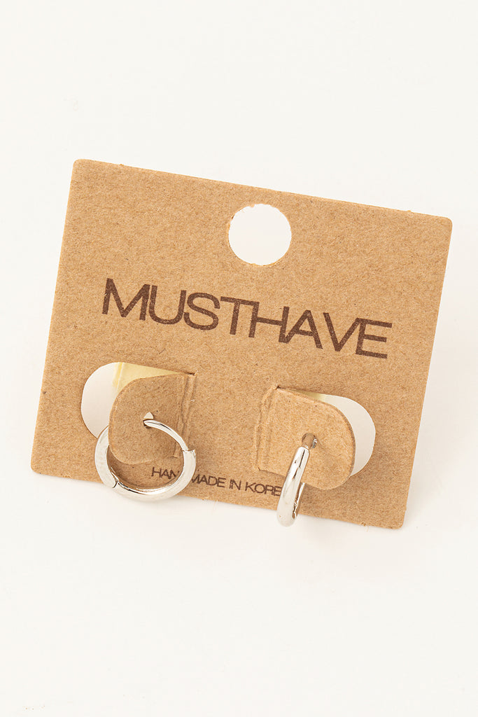 Dainty Day To Day Hinge Hoop (Assorted )