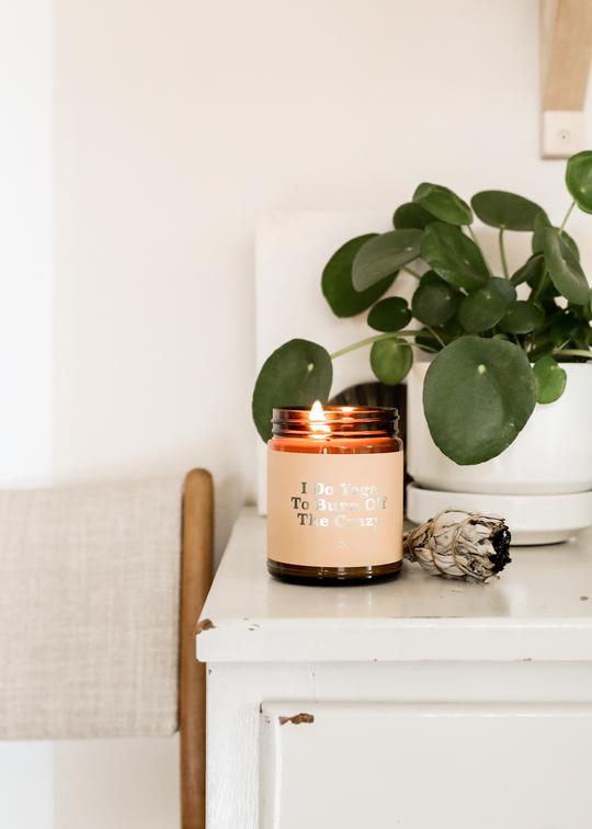 Mantra Candle - Yoga