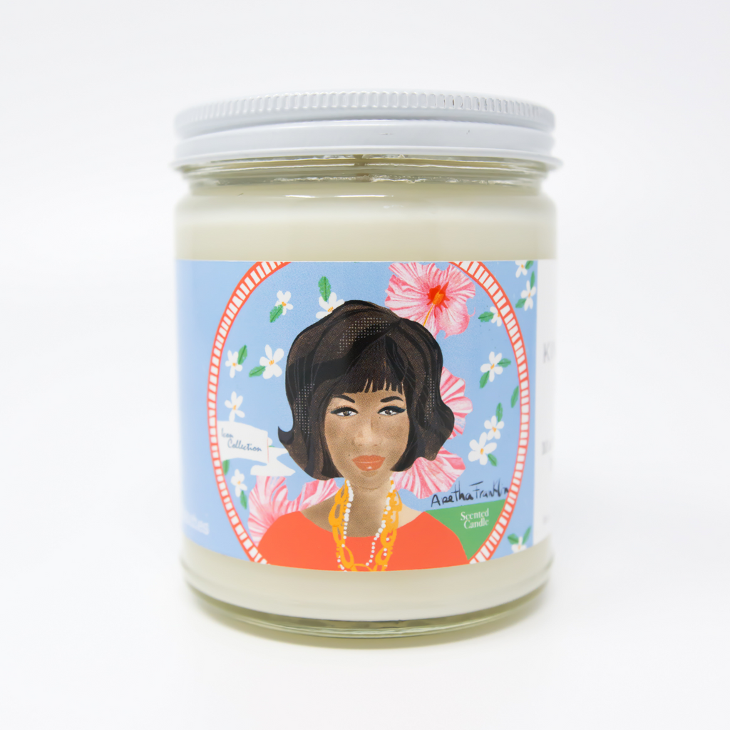 Aretha Tin Candle