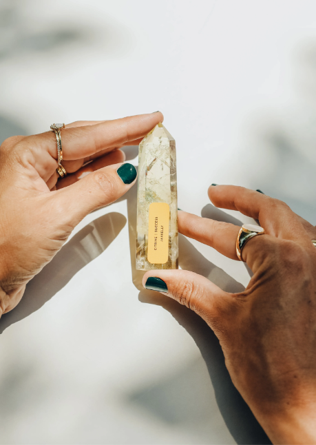 Citrine Crystal Point