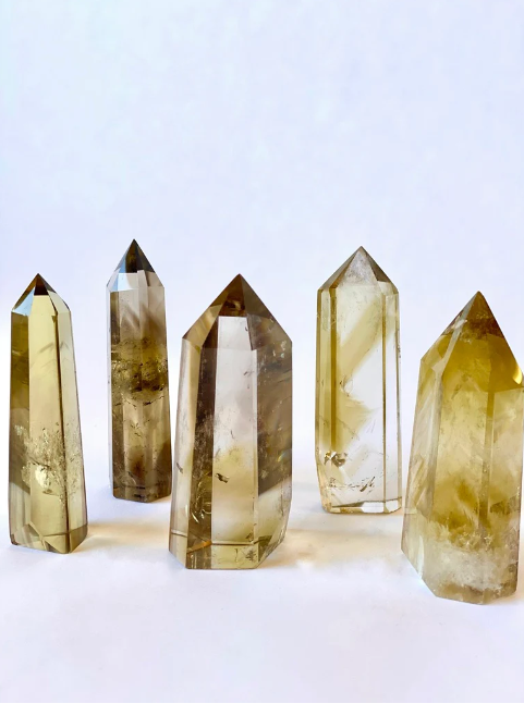 Citrine Crystal Point