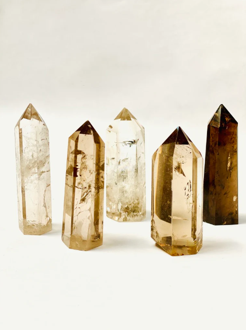 Smoky Quartz Crystal Point