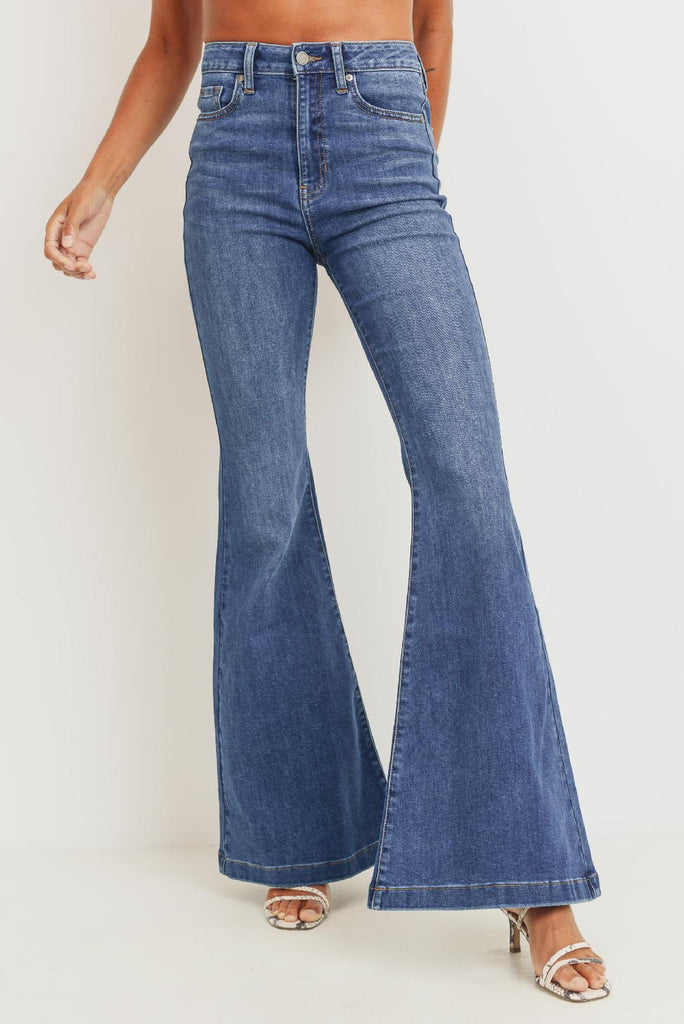 The Cher Ultra High Waist Bell Bottom Jeans