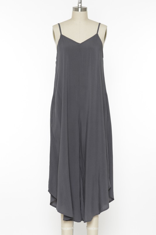 On A Cloud Jumpsuit In Charcoal