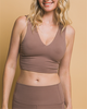 Luxe Flex Seamless V-Neckline Sports Bra (Assorted)