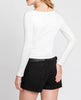 Skylar Square Neck Double Layer Comfy Long Sleeve Top (Assorted Colors)