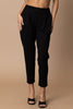 Lucy Pull On Trouser Pant in Black