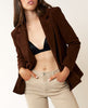 FELT BUSY CORDUROY BLAZER BROWN