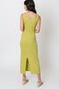 SCARLETT BODYCON MAXI DRESS LIME