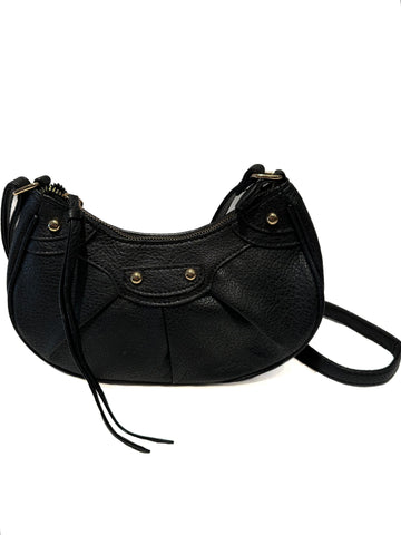 Elora Guitar Strap Satchel in Black