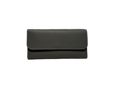 Jodie Vintage Inspired Vegan Leather Wallet In Mustard