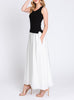 Madelyn Sleeveless Half Sweater Half Midi Dress (Various Colors)