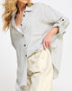 Florence Long Sleeve A-Symmetrical Button Up