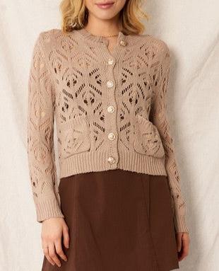 Crossing Comfort Soft Wrap Front Cropped Sweater (Assorted)