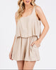 All Day Darlin' Sleeveless Flowy Shorts Romper