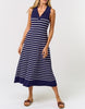 Mariner Chic Bodycon Flare Bottom Sweater Dress