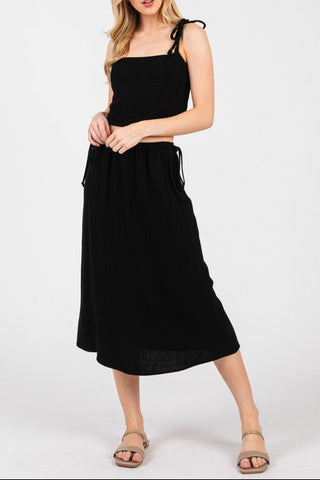 Seraphine Satin Maxi dress