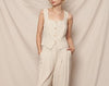 Salt & Sand Striped Sleeveless Vest