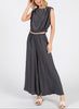 Slate Wide Leg Pull-On Pants