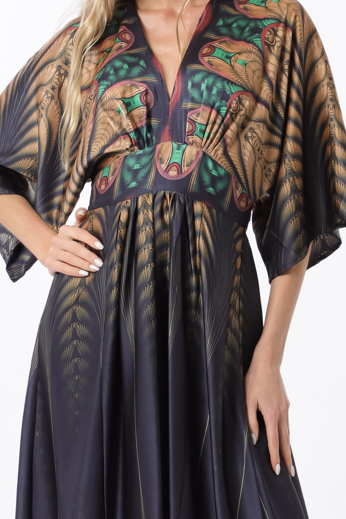 Peacock Plume Dress