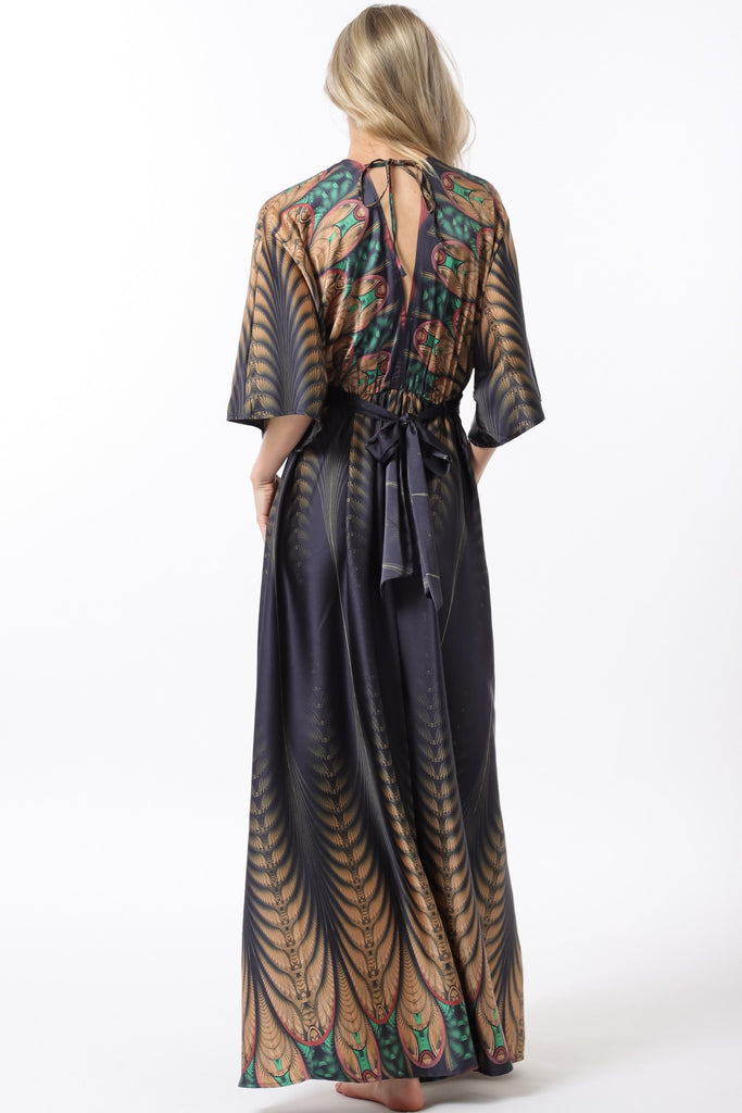 Peacock Plume Dress