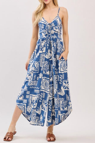 Seraphine Satin Maxi dress