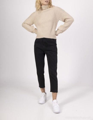 Crossing Comfort Soft Wrap Front Cropped Sweater (Assorted)