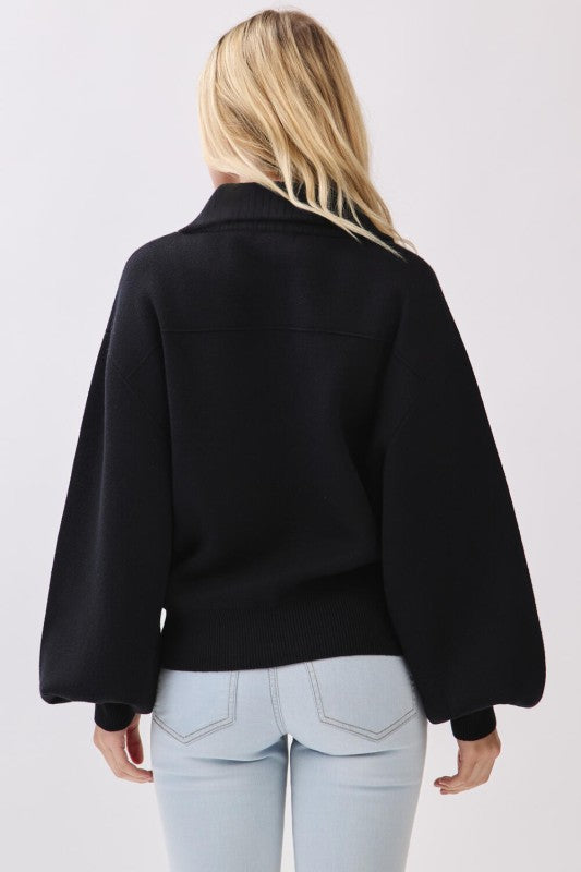 Cocoon Bomber Jacket