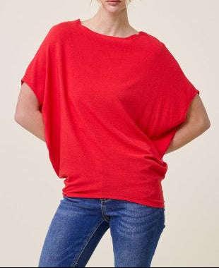 Short Sleeve Dolman Top