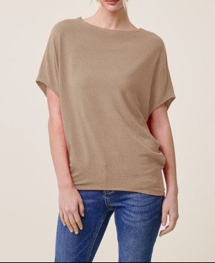 Short Sleeve Dolman Top