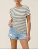 Buzz Babe Comfy Striped Tee