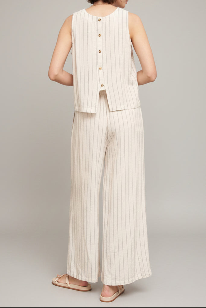 Sutton Pinstripe Top