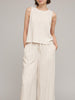 Sutton Pinstripe Wide Leg Pants