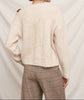 Cream Petal Sweater