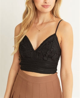 Forever Favorite Crochet Top (Assorted Colors)
