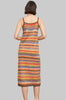 Candy Stripe Sweater Knit Dress