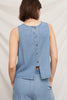 Dockside Drift Back Button Down Top