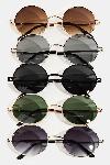 That's So 70's Circle Aviator Sunglasses