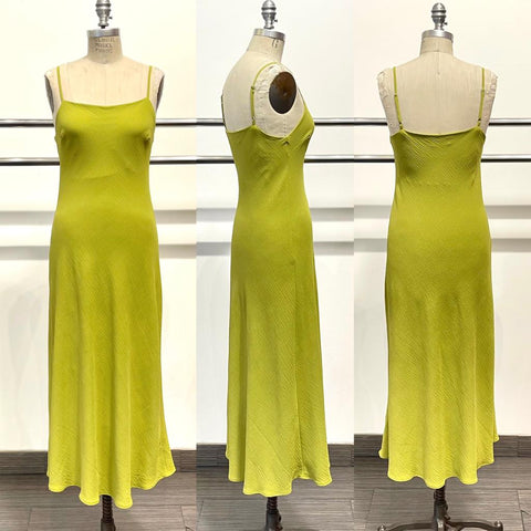 Scarlett Sleeveless Bodycon Ruched Maxi Dress in Lime