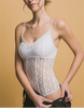 Dream Weaver Lace and Bow Detail Bodysuit (Assorted)