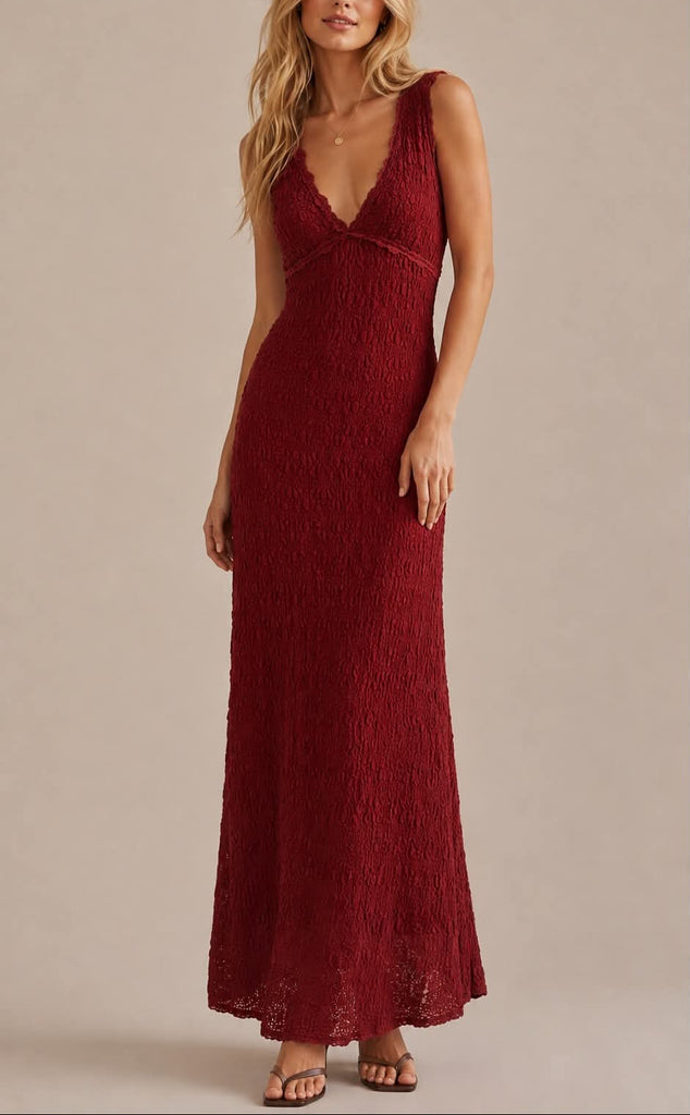 Minx Lace Texture Bodycon Dress