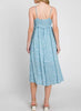 Paisley Skies Twin Pocket Camisole Midi Dress