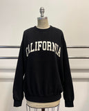 Cali Dreams Crew Neck Sweater in Black
