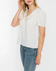 Cutie Pie V-Neck Flare Short Sleeve Top (Assorted Colors)