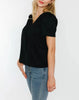 Cutie Pie V-Neck Flare Short Sleeve Top (Assorted Colors)
