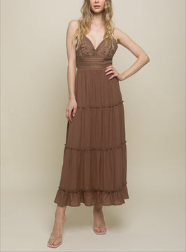 Ashlyn Washed Linen Crop Top And Wide Leg Pant Set In Natural