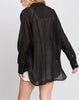 Valencia Plain and Sheer Button Up Long Sleeve (Assorted)