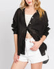 Valencia Plain and Sheer Button Up Long Sleeve (Assorted)